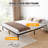 Heavy Duty Metal Platform Bed Frame – California King Size 6 Inch Height Bed Frame Sturdy Steel Slats, No Box Spring Needed, Noise-Free, Underbed Storage
