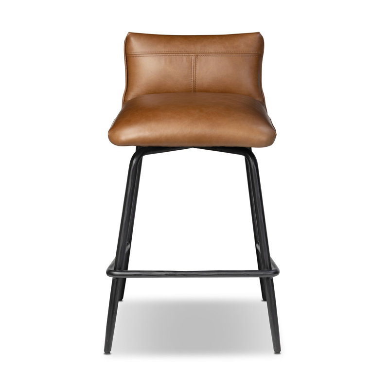 Ridley Swivel Stool-Sonoma Chestnut-Bar, Counter, Sonoma Chestnut