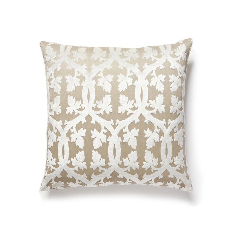 Square Pillow Cover & Insert, Alabaster