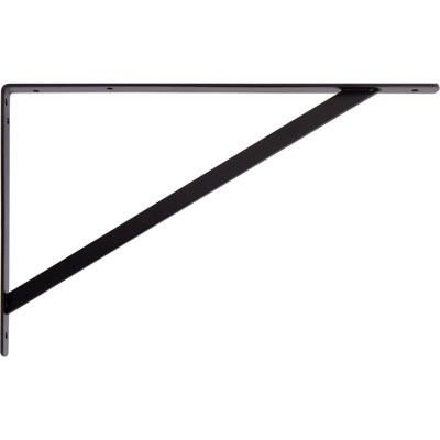 19-1/2" Max Duty Shelf Bracket - White