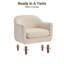 Fauteuil d'appoint rembourré moderne l 35 po Kaya-269776447