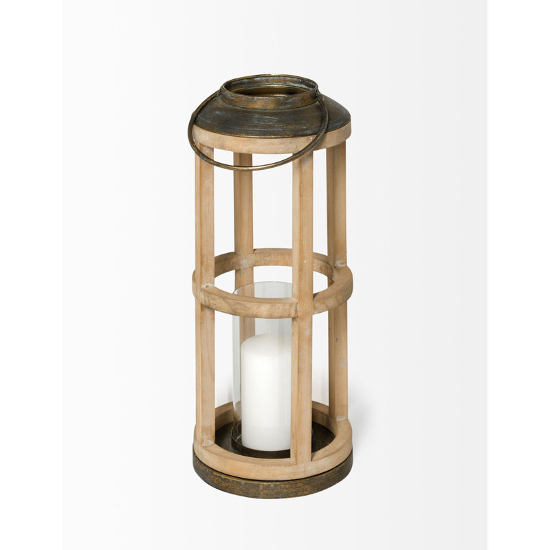 Andy Lantern, 25.6" H x 8.3" W x 8.3" D