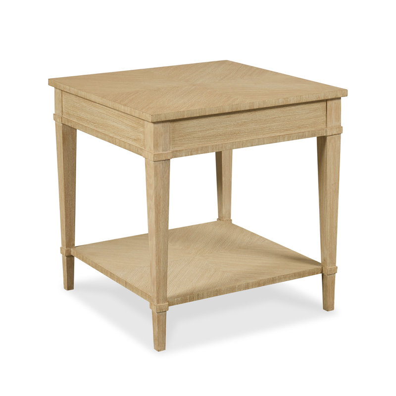 Maitland Smith Solid Wood End Table