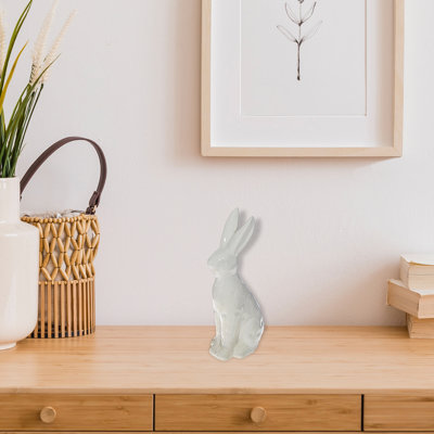 Lapin décoratif en céramique