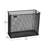 Mind Reader Vertical File Storage, Desktop Organizer, Hanging Files, Office, Metal Mesh, 12.25"L x 5.5"W x 10"H