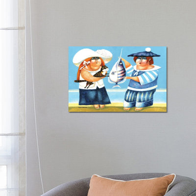 Marli 1 Piece Wrapped Canvas Wall Art