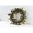 Ansuma 15-inch Polyester Artificial Yellow Rose Wreath for Your Front Door