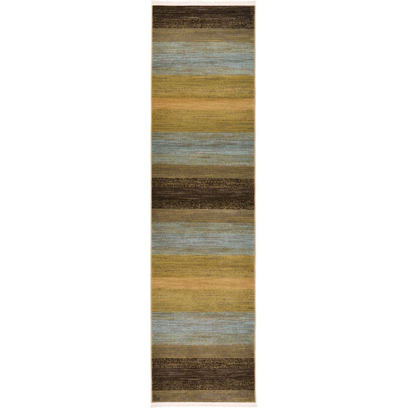 Lela Abstract Indoor Rug, Runner 2'7" x 10'