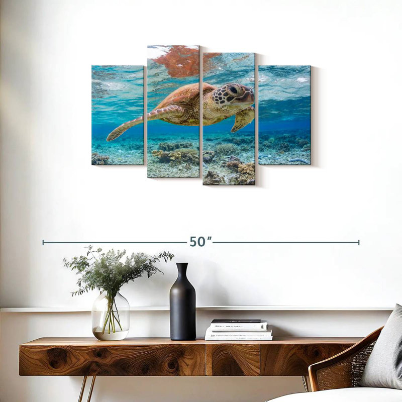 Brampt Galapagos Island Turtle, 22" H x 36" W