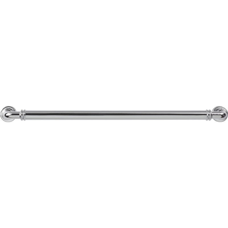 Cranford 12" Center to Center Appliance Pull, Polished Chrome, 18" Center to Center