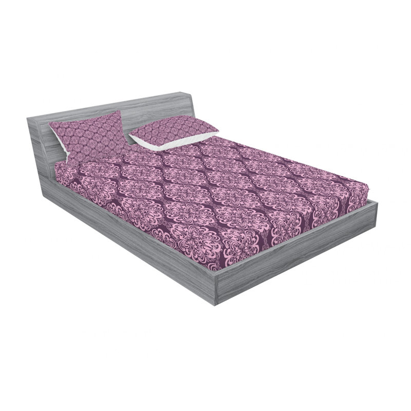 Ensemble de draps Victorian, Ensemble de draps pour lit double avec un drap-hou