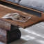 Table basse antique et personnalisée