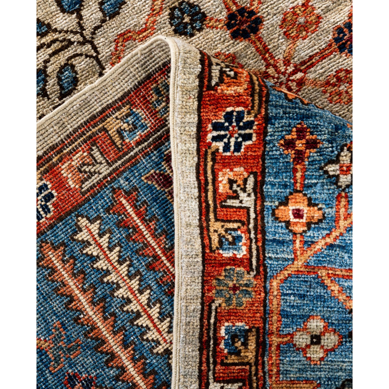 Serapi One-of-a-Kind 8' 0" X 9' 8" Hand Knotted Area Rug