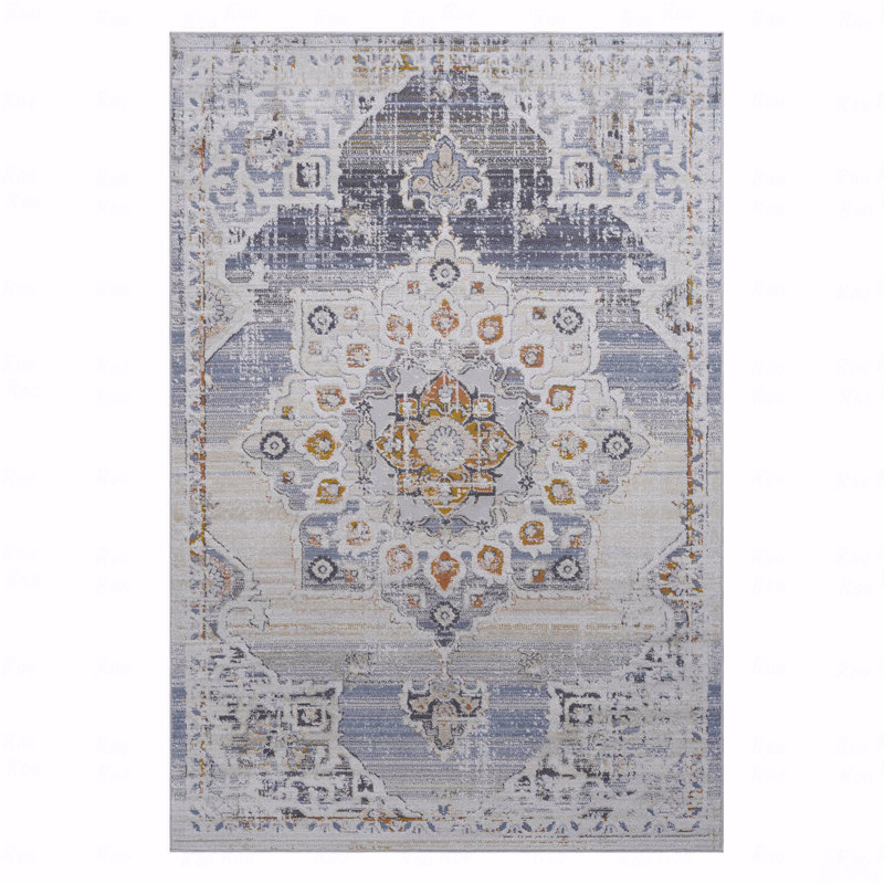 Doormat Area Rug  - 2' X 3' Medallion, Rectangle 2' x 3'