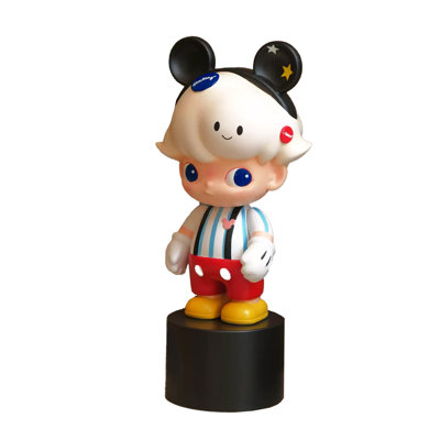 Swing - Arm Mickey Cartoon Resin Floor Decor