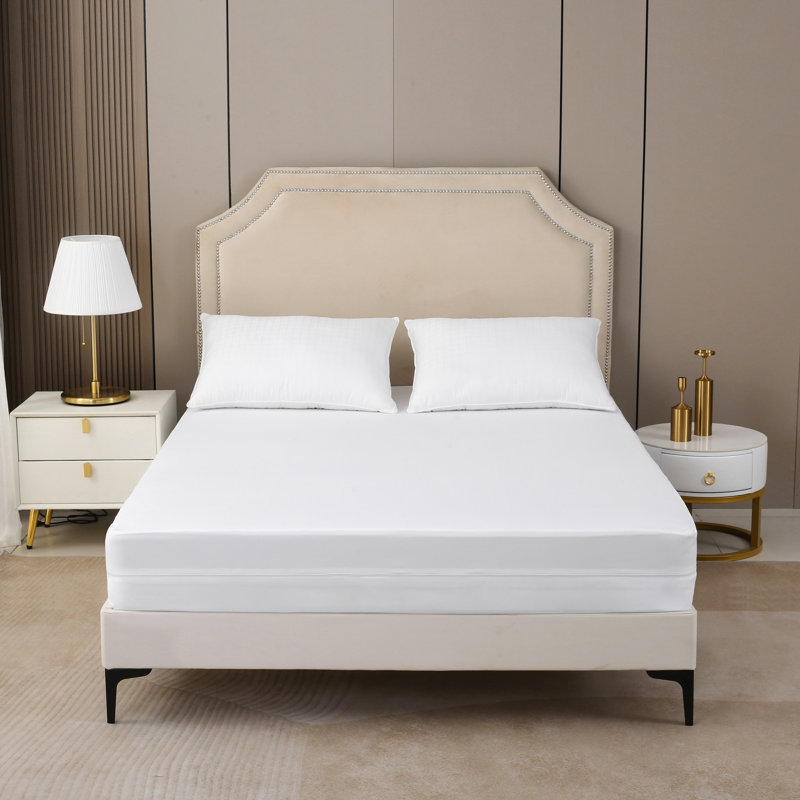 Housse de protection pour matelas 100% imperméable et imperméable Quinter Home Premium Bed Bed, Double