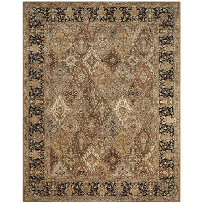 Tapis abstrait en laine Evie New Zealand