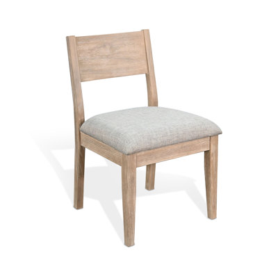 Polyester Blend Ladder Back Side Chair Dining Chair