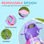 Scooters pour enfants en métal rose avec métal 3 po, tout-petits de 12 à 36 mois, PP rose et métal