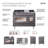 ILVE Professional Plus II 48 in Dual Fuel Range 5 Burner, Griddle, Frenchtop-99287674-99287673