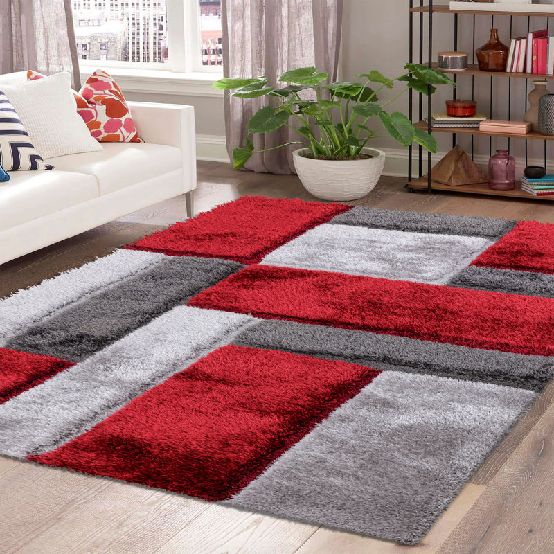 Davene Geometric Area Rug, Rectangle 120 x 170 cm