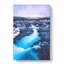 Winter Waterfall in Iceland - Wrapped Canvas-61880913