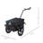 Multi-Functional Bike Trailer with 16" Wheels, Black