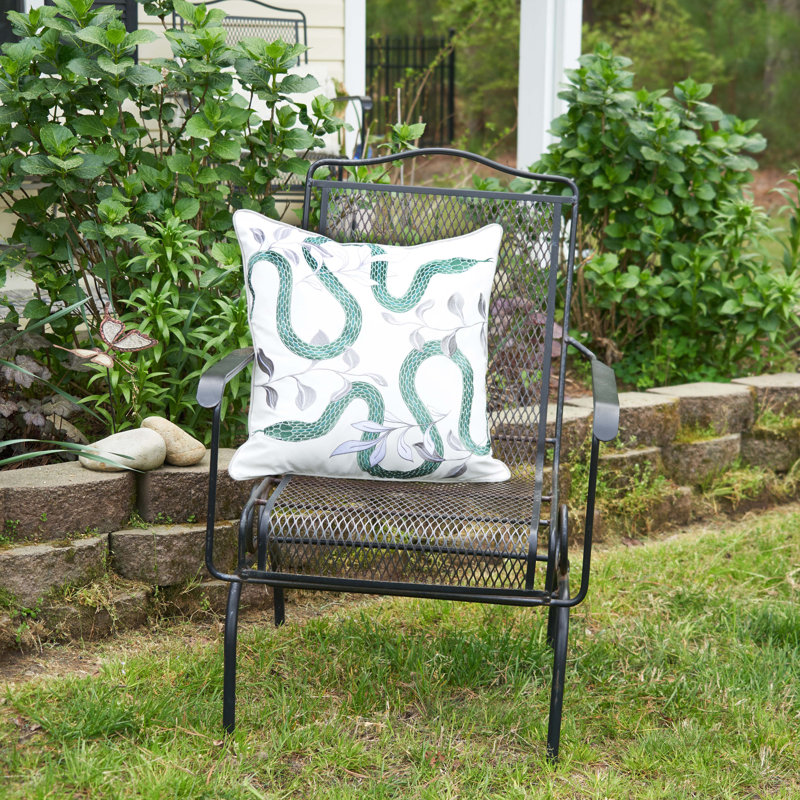 Modern Garden Snake Pillow