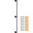 VEVOR Pipe Stair Handrail in Black Color-104430526