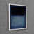 White Floater Framed