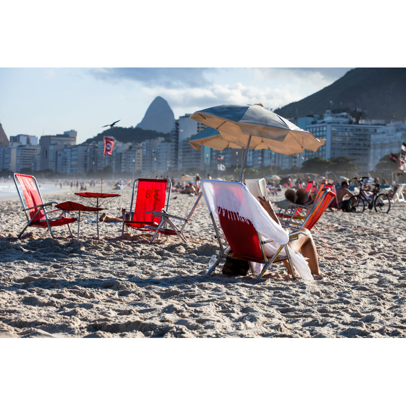 Ipanema Beach - Wrapped Canvas Print, 30cm H x 46cm W x 3.8cm D