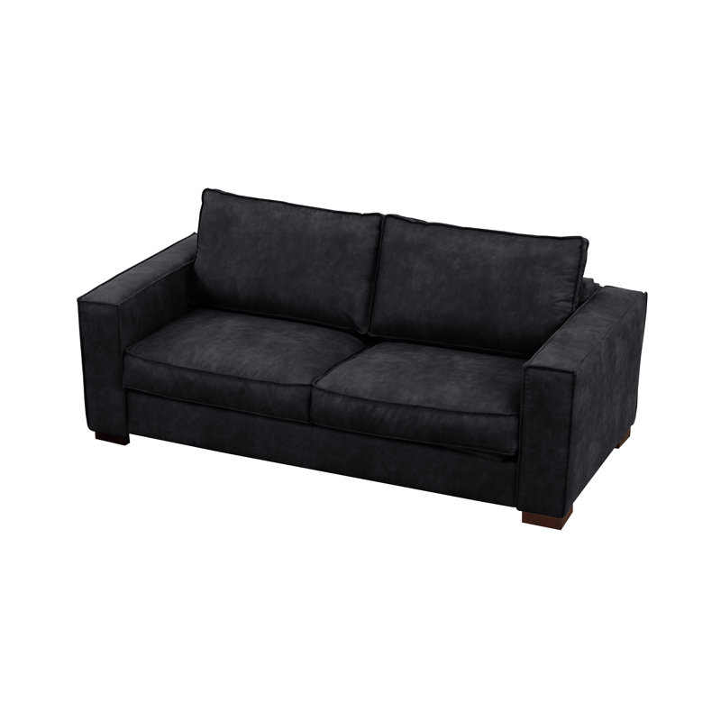 Maximina 2 Seater Sofa Bed, Black