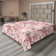 Ambesonne, drap plat floral pivoines, art botanique printanier