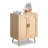 16 Pair Shoe Storage Cabinet