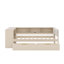 Lit plateforme simple avec tablettes, tiroirs, station de charge et tête de lit tapissier-613318125-613318124