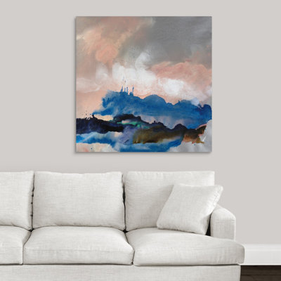 « blue etude i », peinture sur toile