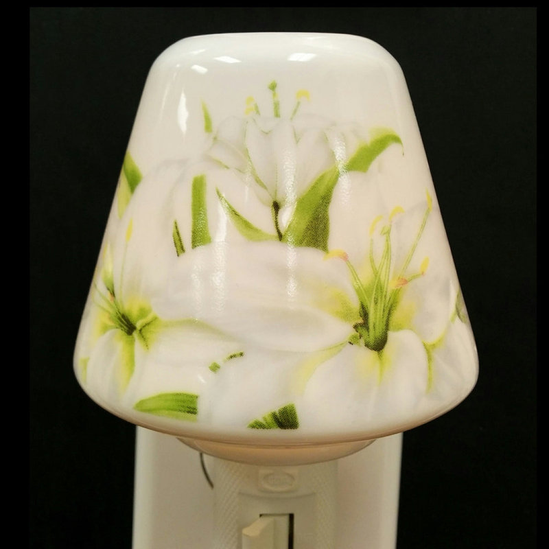 White Lilies Night Light
