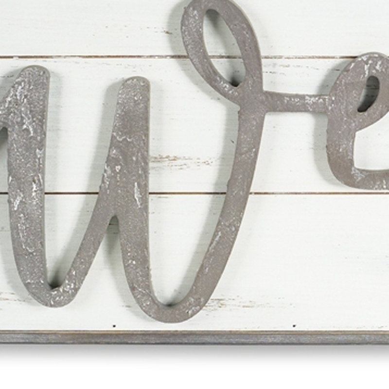 Wall Decor on Solid Wood