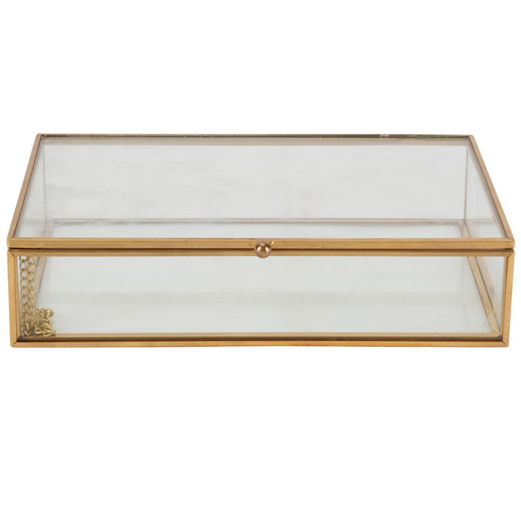 Pindall Glass Keepsake Box