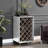 Raini Aluminum Wine Cabinet