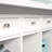 Craft Table / Pantry Cabinet, White Finish