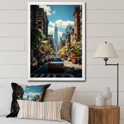 New York Street Collage - Cityscapes Wall Art Prints