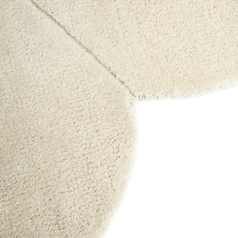 Evie-May Hand Tufted Wool Beige/Brown Rug