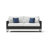 Sameko Sunbrella Outdoor 78In. Sofa-100515009-100515001