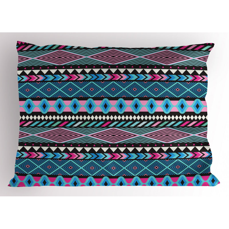 Polyester Geometric Sham, Queen