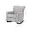 Chaise berçante en lin