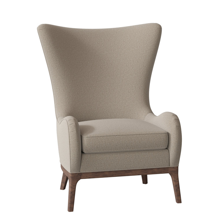 Casper 33" Wide Polyester Wingback Chair