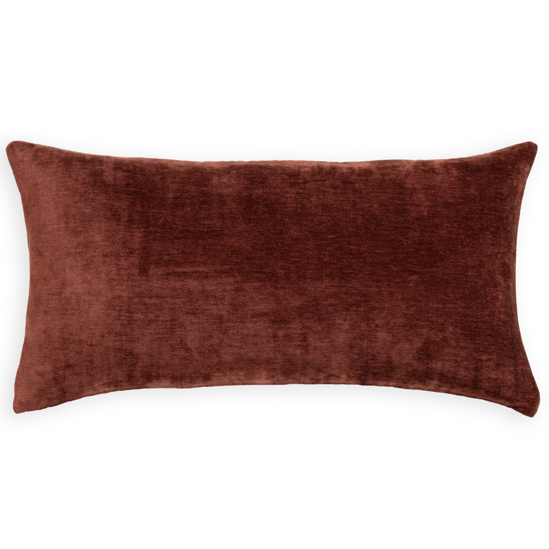 Coussin Renley, Polyfill, 21 po x 12 po, Wine