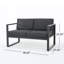 Naveen 4 - Person Patio Conversation Set with Cushions-32515913