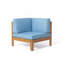 Ensemble de canapé 4 pièces X-Back, bleu-2091238755
